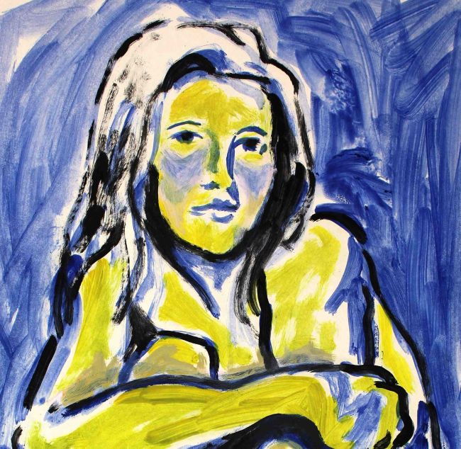 Study in Yellow and Blue - Female